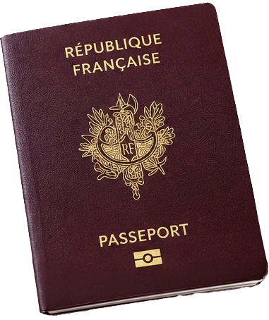 Passeport français - visuel illustratif